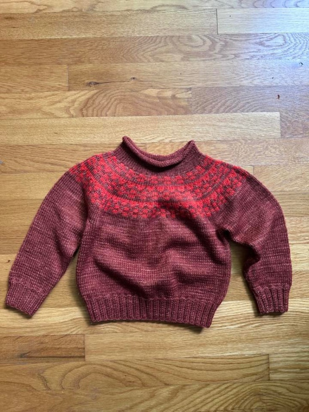 Misha and Pull Fair Isle Pullover